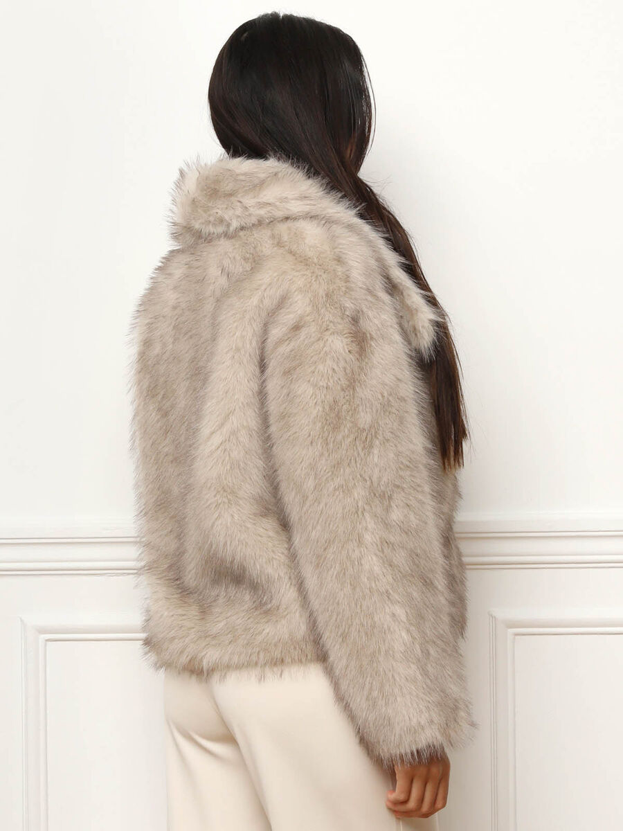 BEAU FAUX FUR JACKET