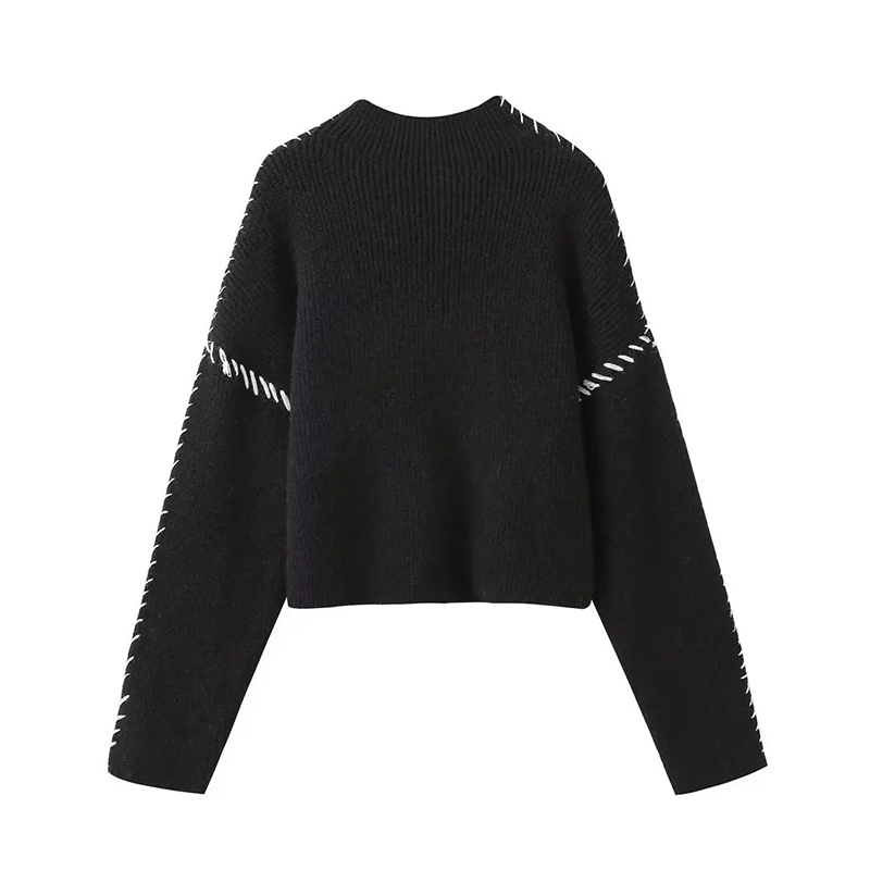 LOIS BLACK KNIT