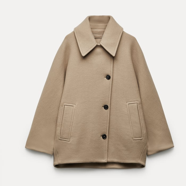 KATO OVERSIED WOOL COAT